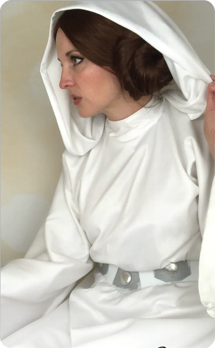 Princess Leia from Star Wars character costume